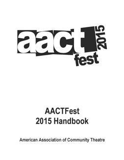 AACTFest Handbook cover